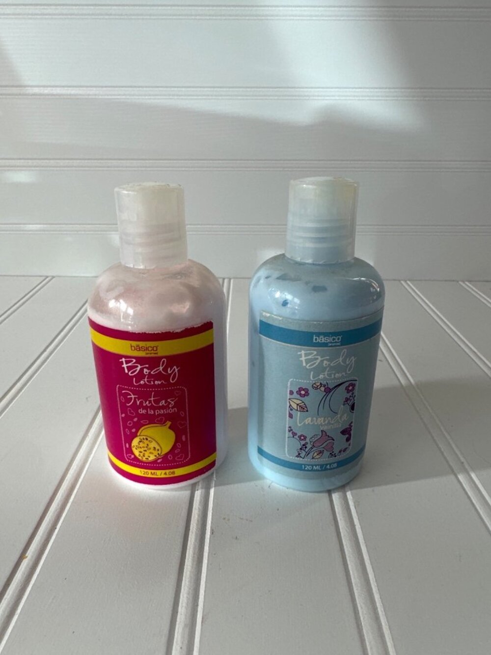 Básico Body Lotion Passion Fruit & Lavender Vanilla 120 ML Nourishing Set